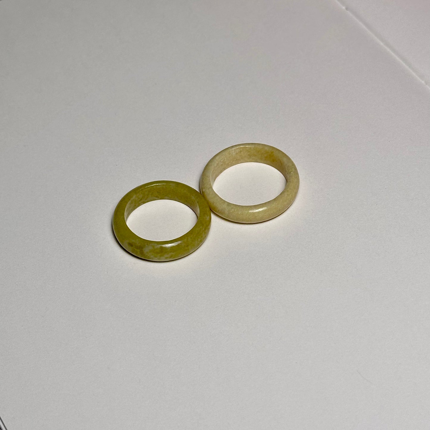 R20 黃介指戒指 Yellow Ring (可配925銀頸鏈項鏈)