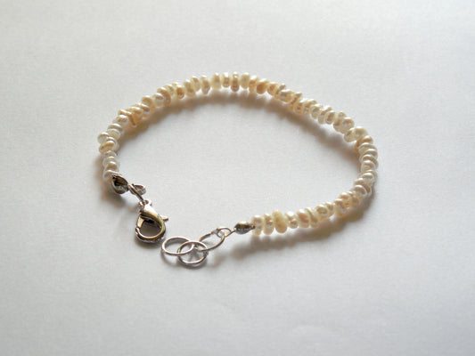 B52 Irregular Pearl Bracelet (Adjustable Length)