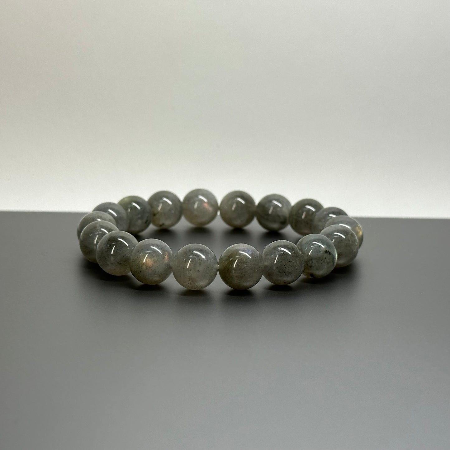 B38 Rutilated Quartz • Grey Rutilated Quartz Bracelet