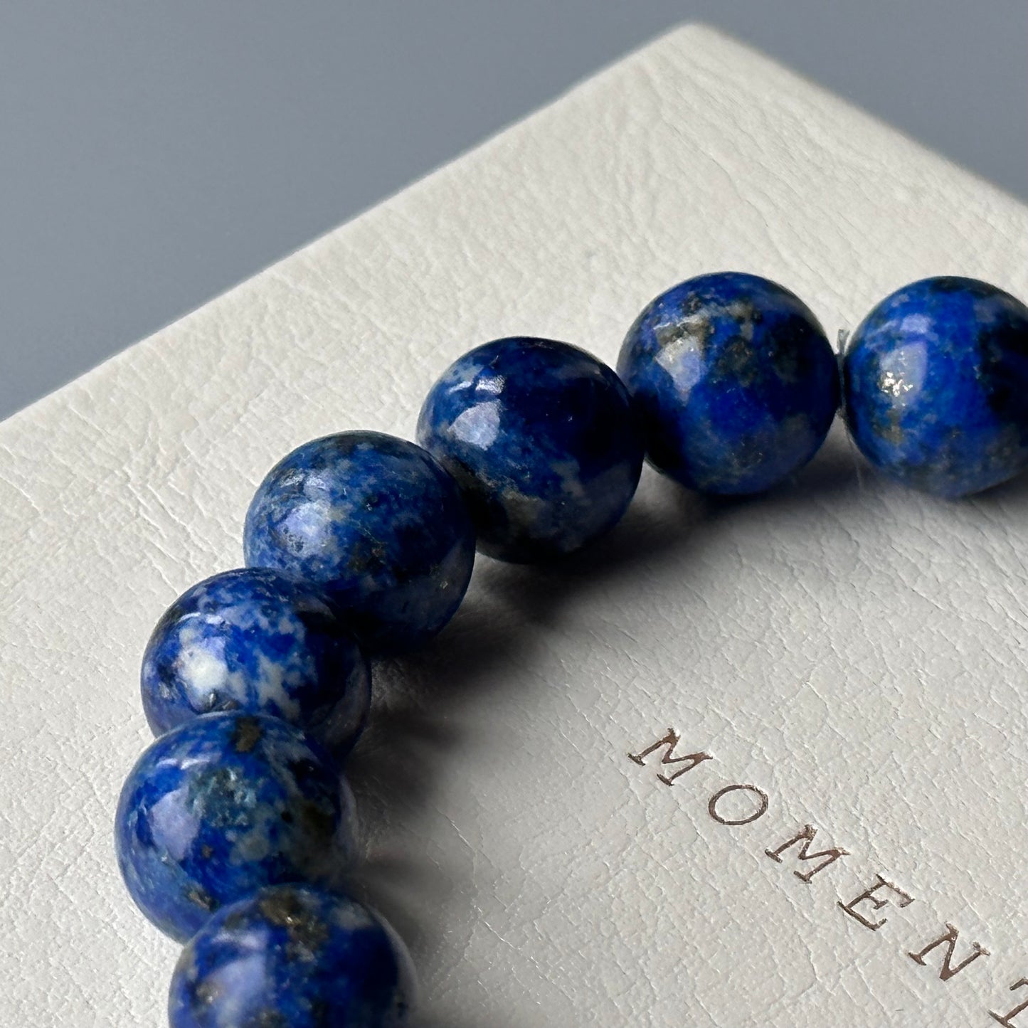 BS12【水神罔象】青金淡水珍珠手鏈手串 Lapis with Big Pearl Bracelet