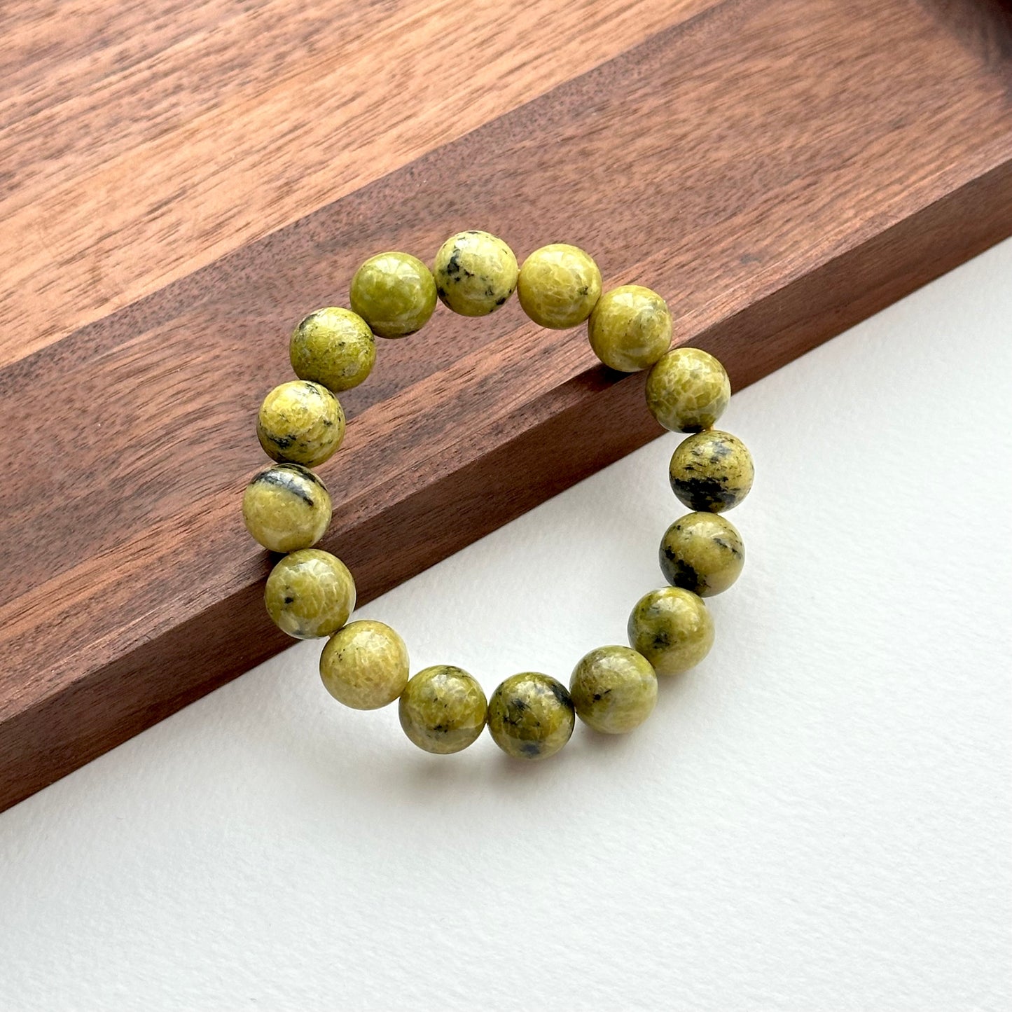 B91 【Life Organization】Purple Turquoise Pure Bead Bracelet