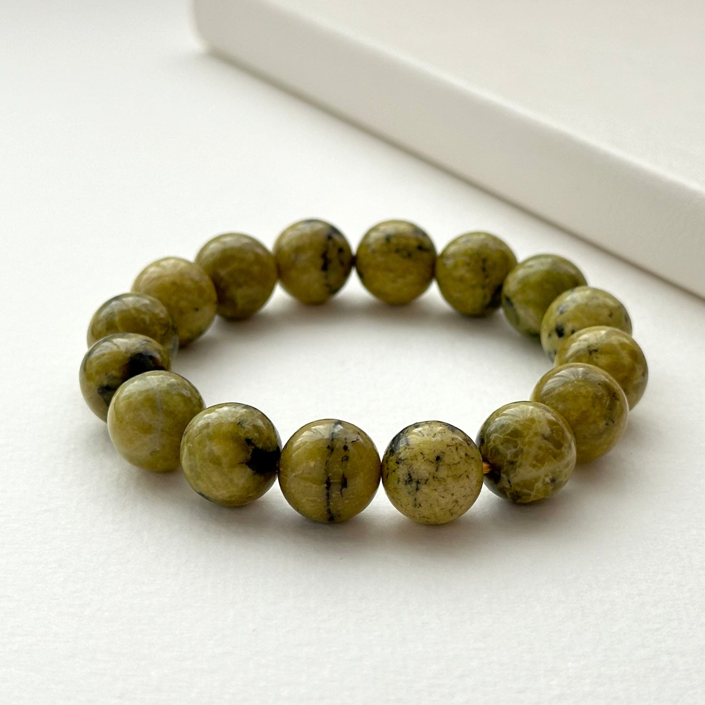 B91 【Life Organization】Purple Turquoise Pure Bead Bracelet