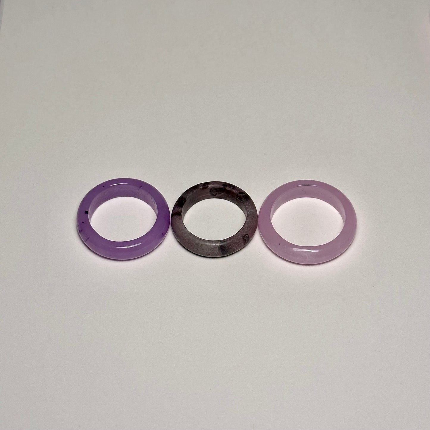 R16 Purple Gallery Ring (can be matched with 925 silver necklace)