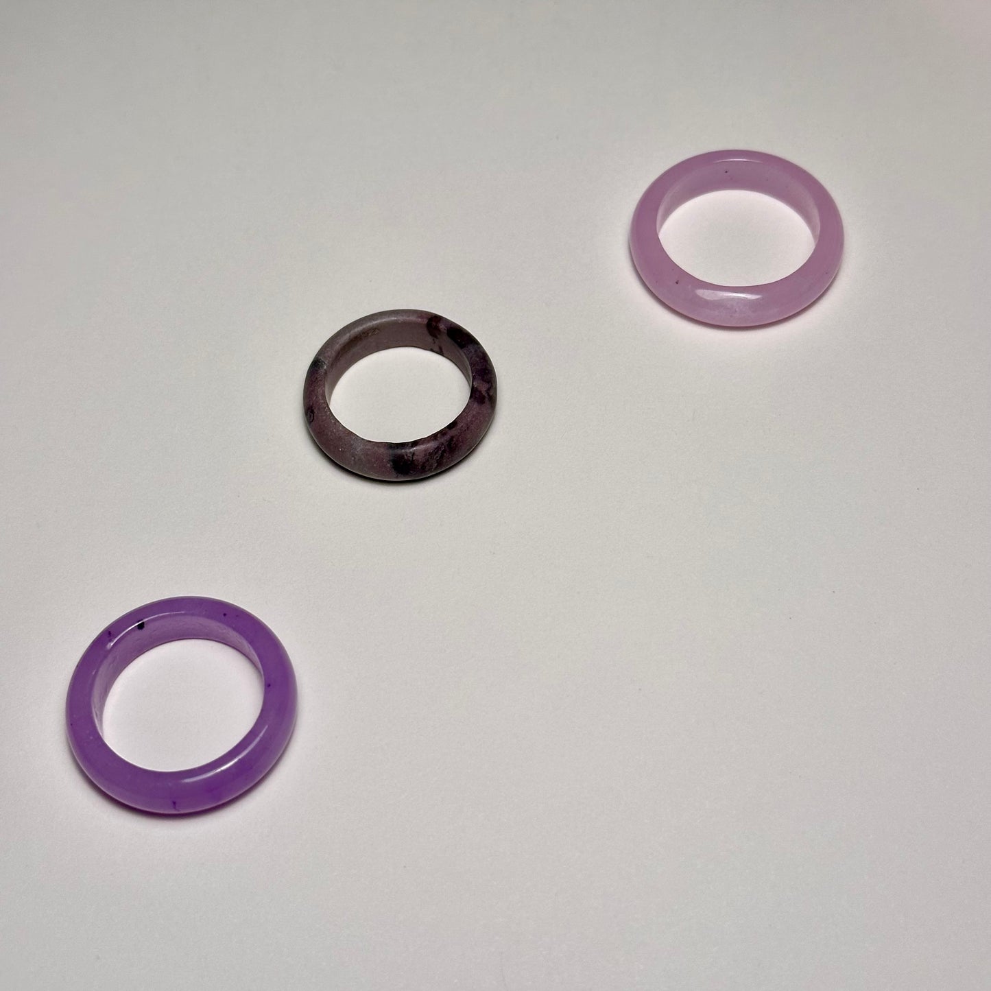 R16 Purple Gallery Ring (can be matched with 925 silver necklace)