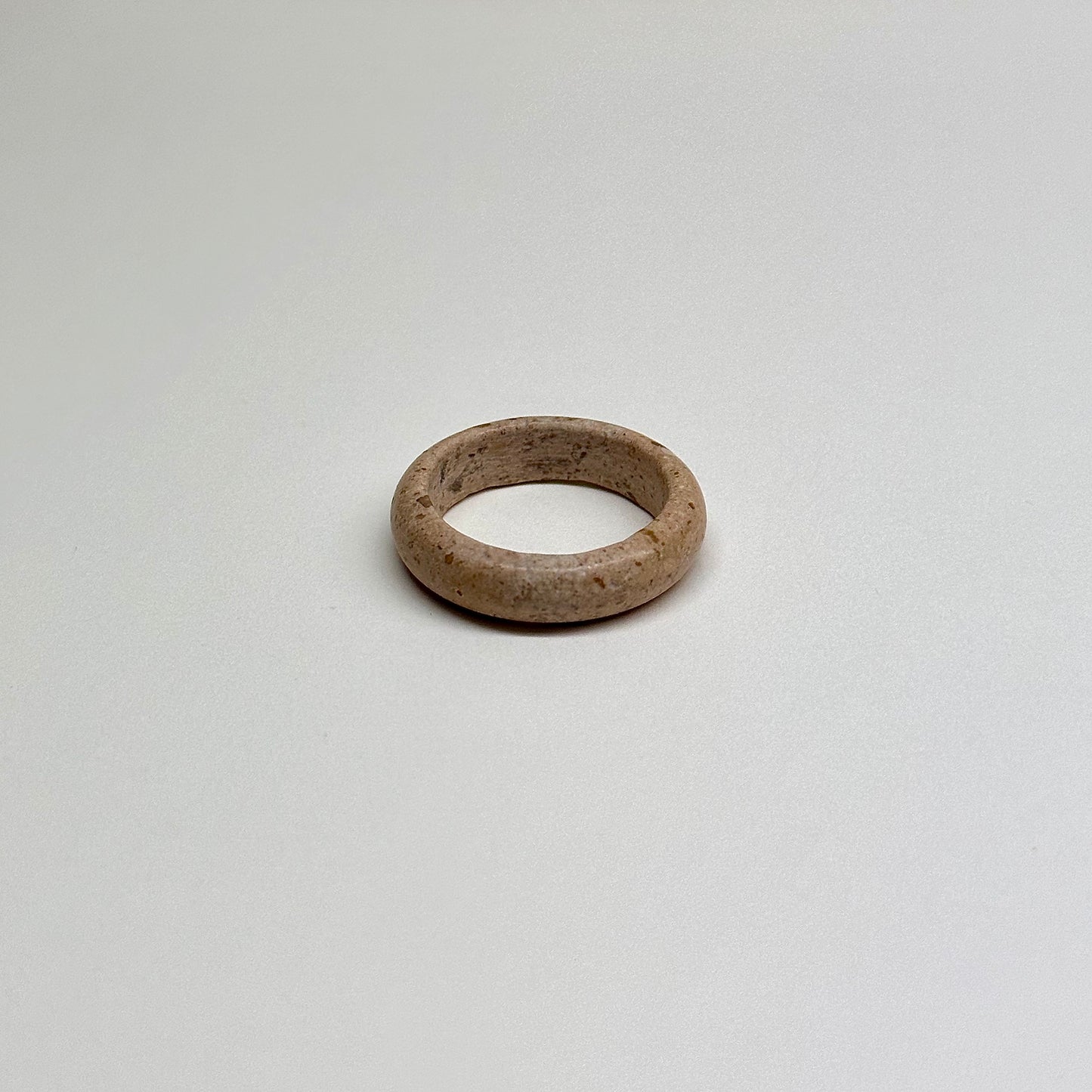 R23 Woody Granite Ring (can be matched with 925 silver necklace)