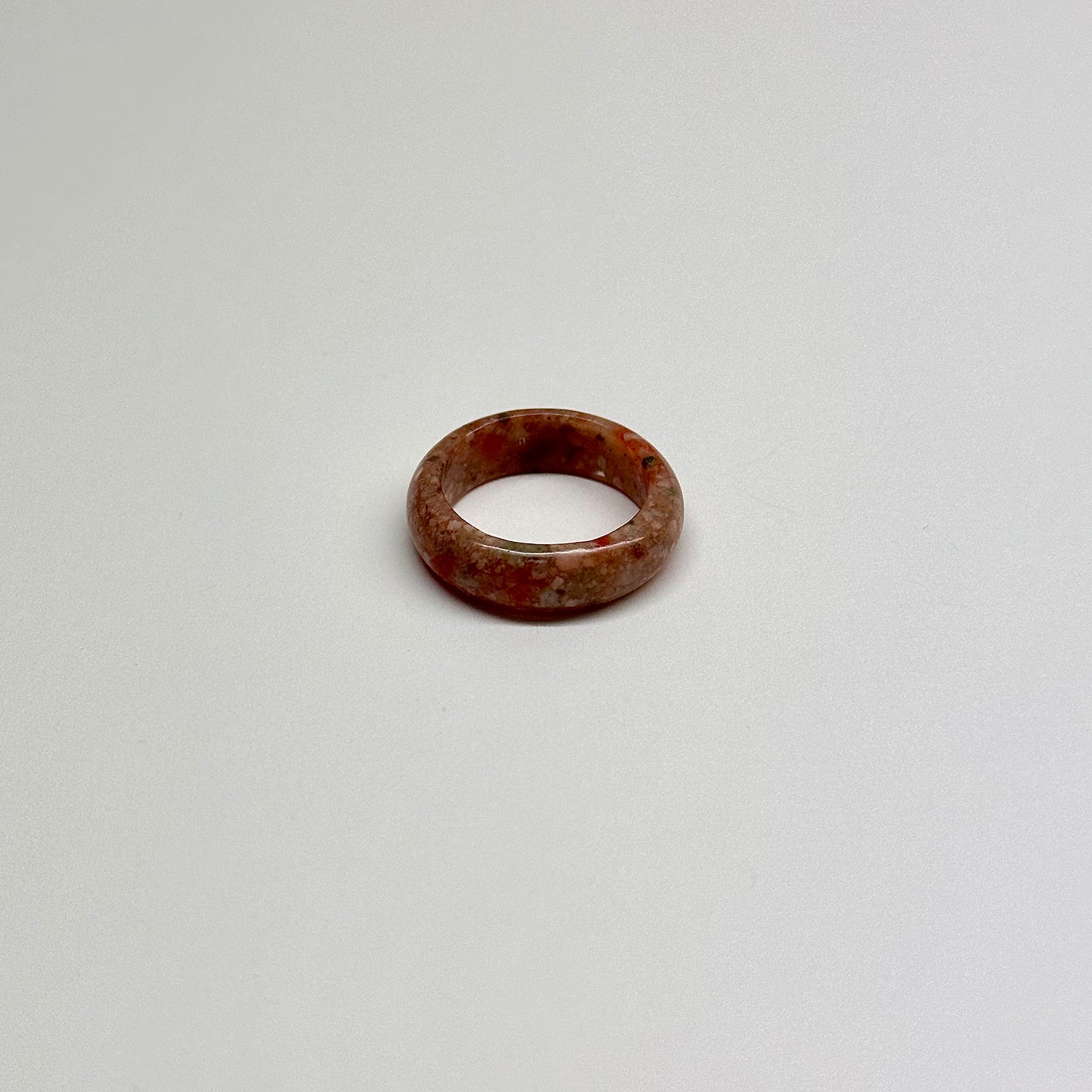 R25 Flower Jasper Ring (can be matched with 925 silver necklace)