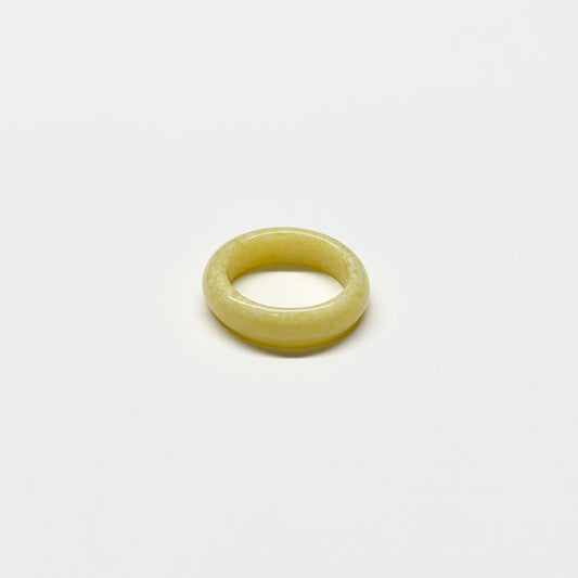 R20 黃介指戒指 Yellow Ring (可配925銀項鏈)