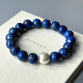 BS12【水神罔象】青金石淡水珍珠手鏈手串
