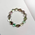 [Minor Imperfections - One Item Per Picture] Fluorite 18K Classic Gold Plated Accessory Bracelet BS17
