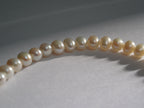 B53 Freshwater Oval Pearl Bracelet (Adjustable Length)
