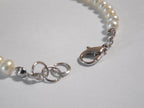 B54 Freshwater Pearl Flat Bead Bracelet (Adjustable Length)