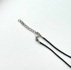 N94 [New Beginning] Moss Agate | Fragments | Silver Plated | Necklace