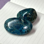 TS31【藍磷灰原石】磷灰石 滾石 辦公室家中療癒