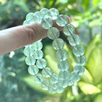 B108 葡萄石純珠手鏈手串