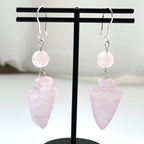 E29 [Glass meteorite] Libyan gold meteorite gold-plated earrings