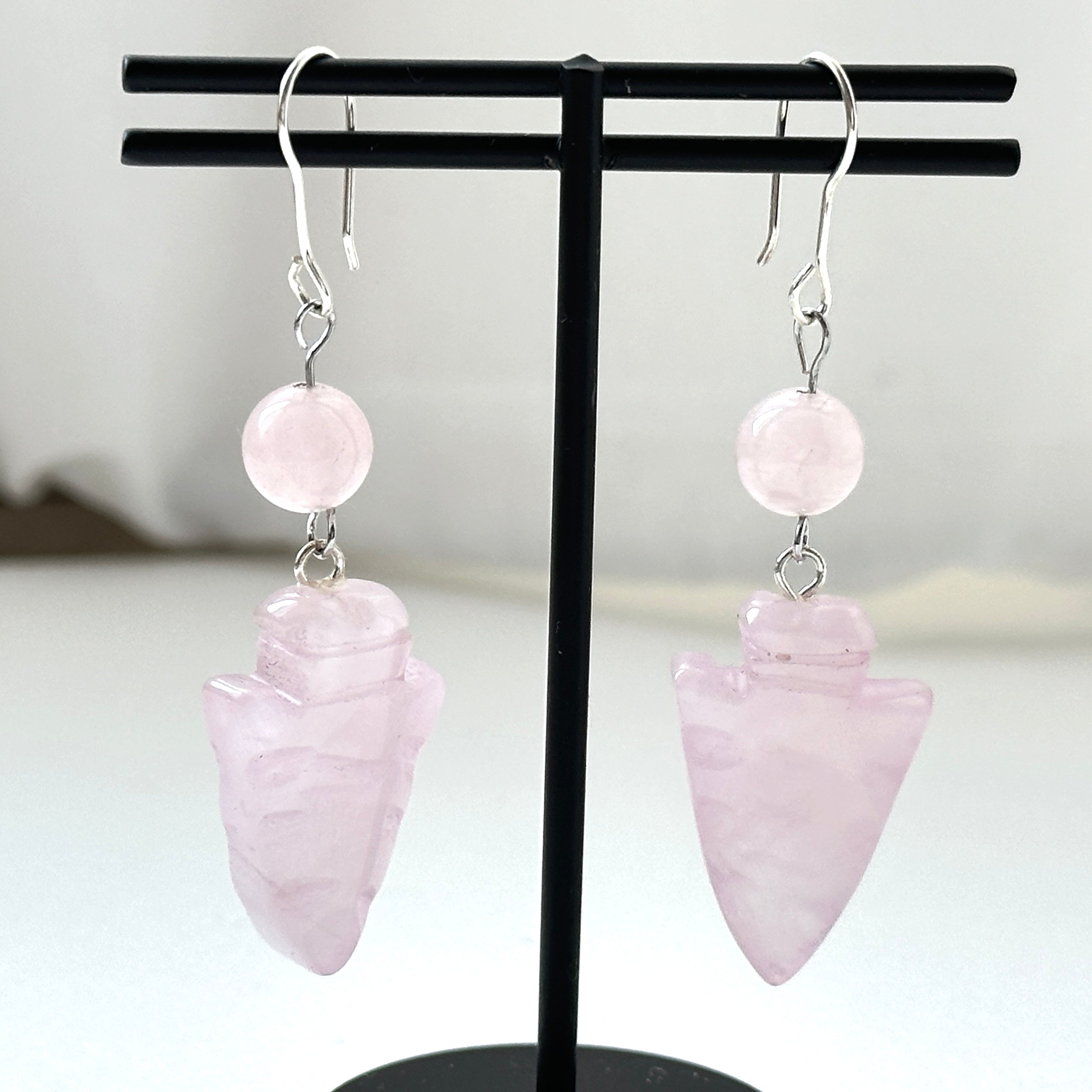 E29 [Glass meteorite] Libyan gold meteorite gold-plated earrings