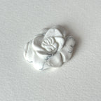 TS48【原石】白松石綠點石櫻桃晶雕花擺設