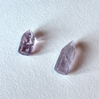 TS33【水瓶雙魚|2月誕生石】紫水晶|迷你六角柱 辦公室家中療癒 擺飾