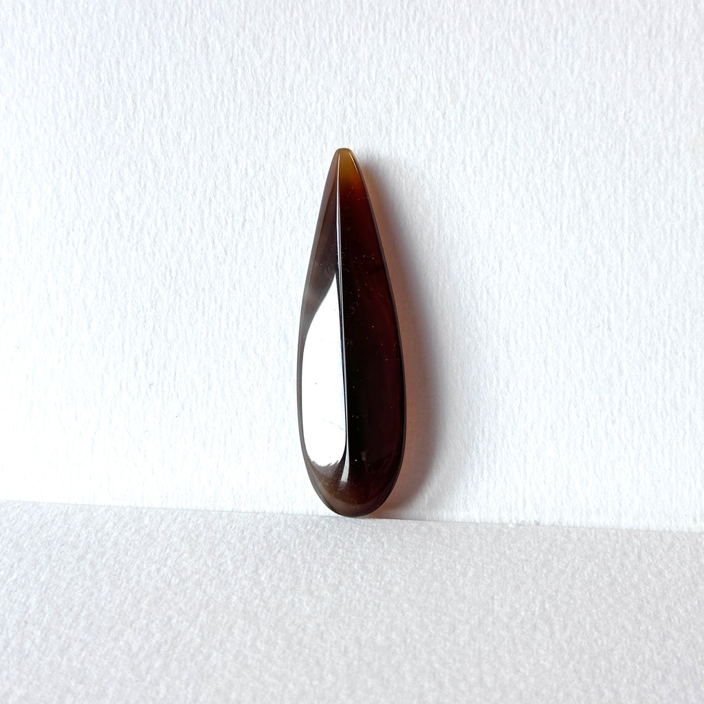 TS47【強大心靈保護石】茶晶迷你水滴（一圖一物）Smoky Quartz