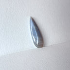 TS38【護身符原石】灰瑪瑙迷你水滴