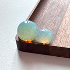 TS49【水晶滾石】蛋白石球