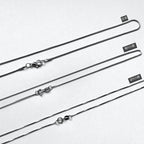 N11【十字紋 簡約銀飾品】澳寶925十字架頸鏈項鏈