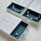 GS1【 6月誕生石 珍珠海洋禮盒】海藍寶青金石淡水珍珠18K鍍金手鏈手串頸鏈項鏈