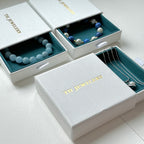 GS1【 6月誕生石 珍珠海洋禮盒】海藍寶青金石淡水珍珠18K鍍金手鏈手串頸鏈項鏈