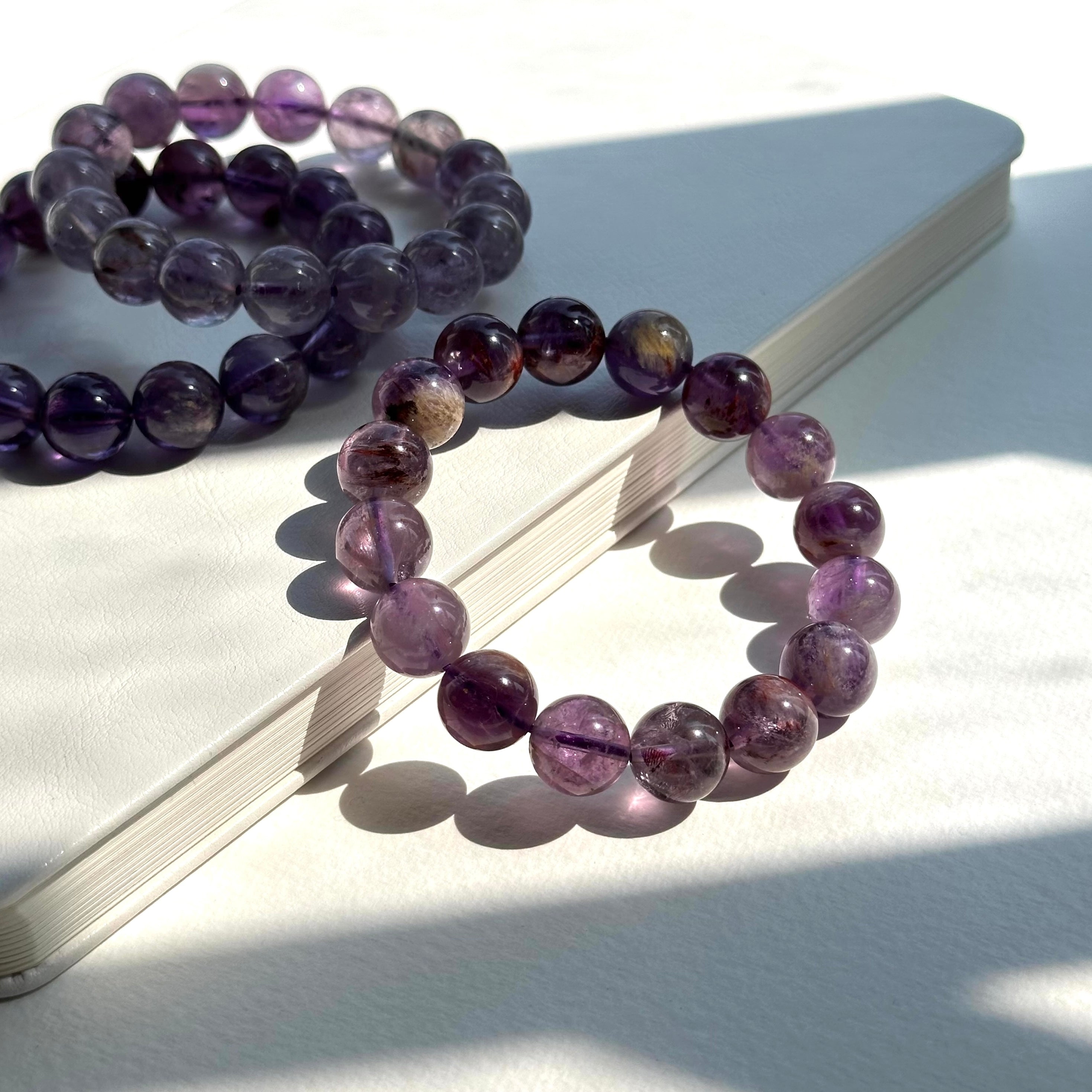 B16 Purple Ghost Pure Pearl Bracelet
