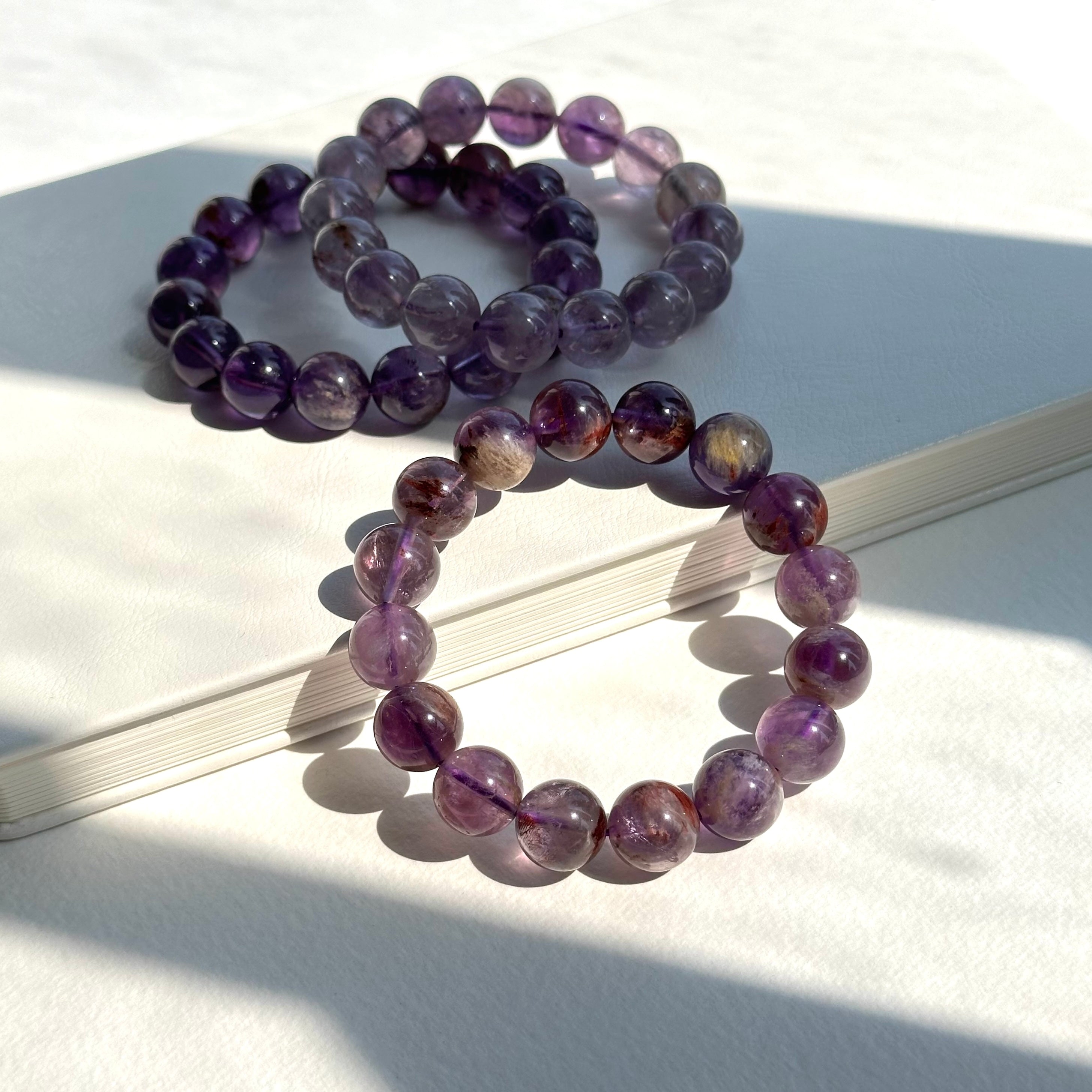 B16 Purple Ghost Pure Pearl Bracelet