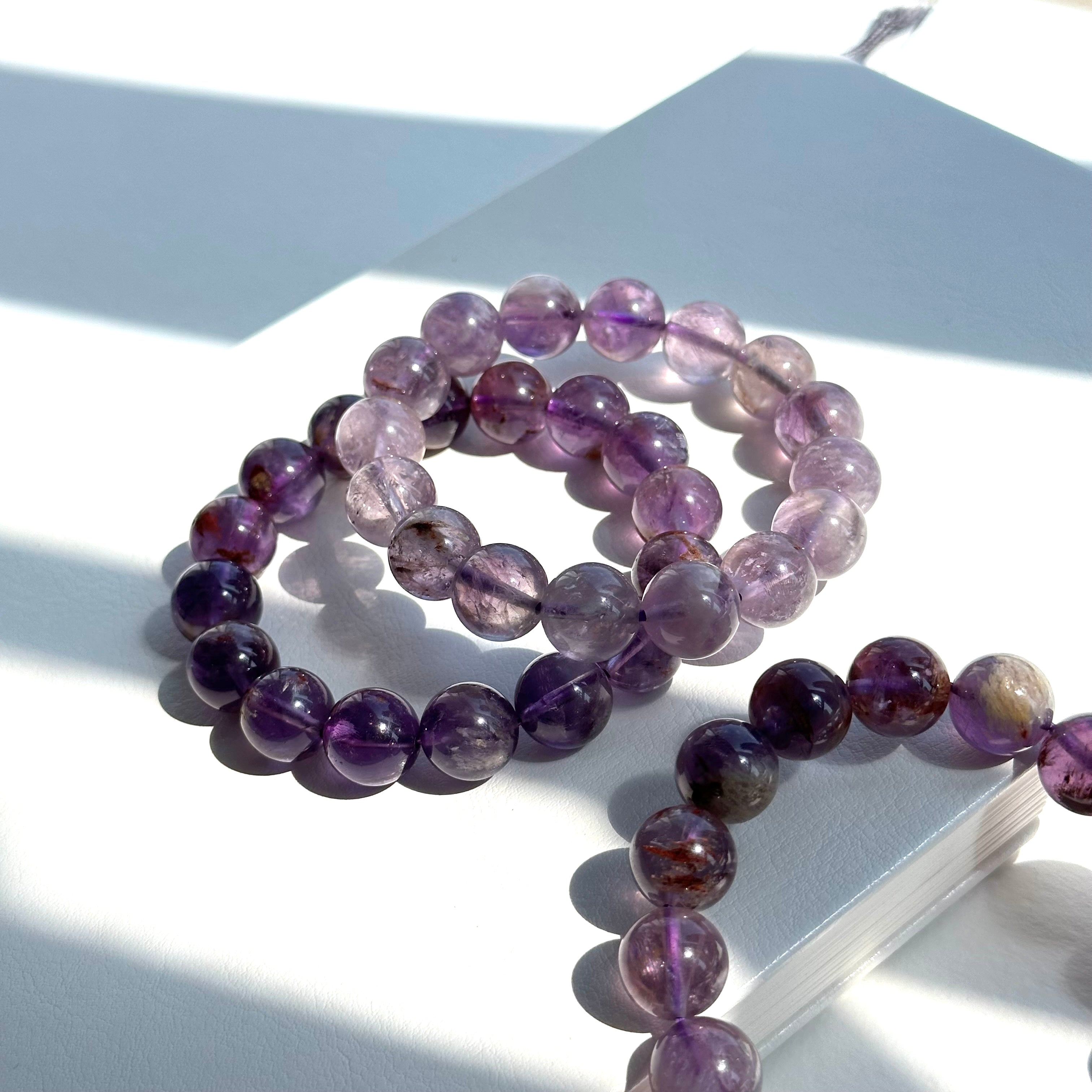 B16 Purple Ghost Pure Pearl Bracelet