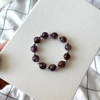 BS81 Purple Ghost Simple Silver-plated Bracelet