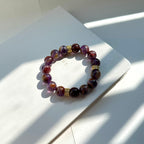 BS82 Purple Ghost 18K Gold Plated Bracelet