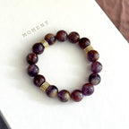 BS82 Purple Ghost 18K Gold Plated Bracelet
