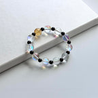 BS86 白琉璃黃水晶石榴石手鏈手串