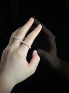 R31【珍珠戒指】經典簡約天然淡水珍珠戒指