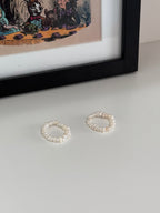 R31【珍珠戒指】經典簡約天然淡水珍珠戒指