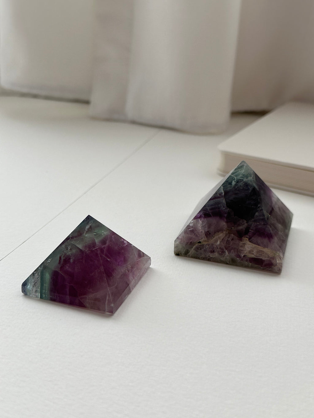 TS3【寶石金字塔】螢石金字塔 Fluorite