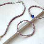 N21 [Shell] Peach Shell Agate Cloud Gold-plated Necklace Necklace Ocean Beach Summer Matching Soul