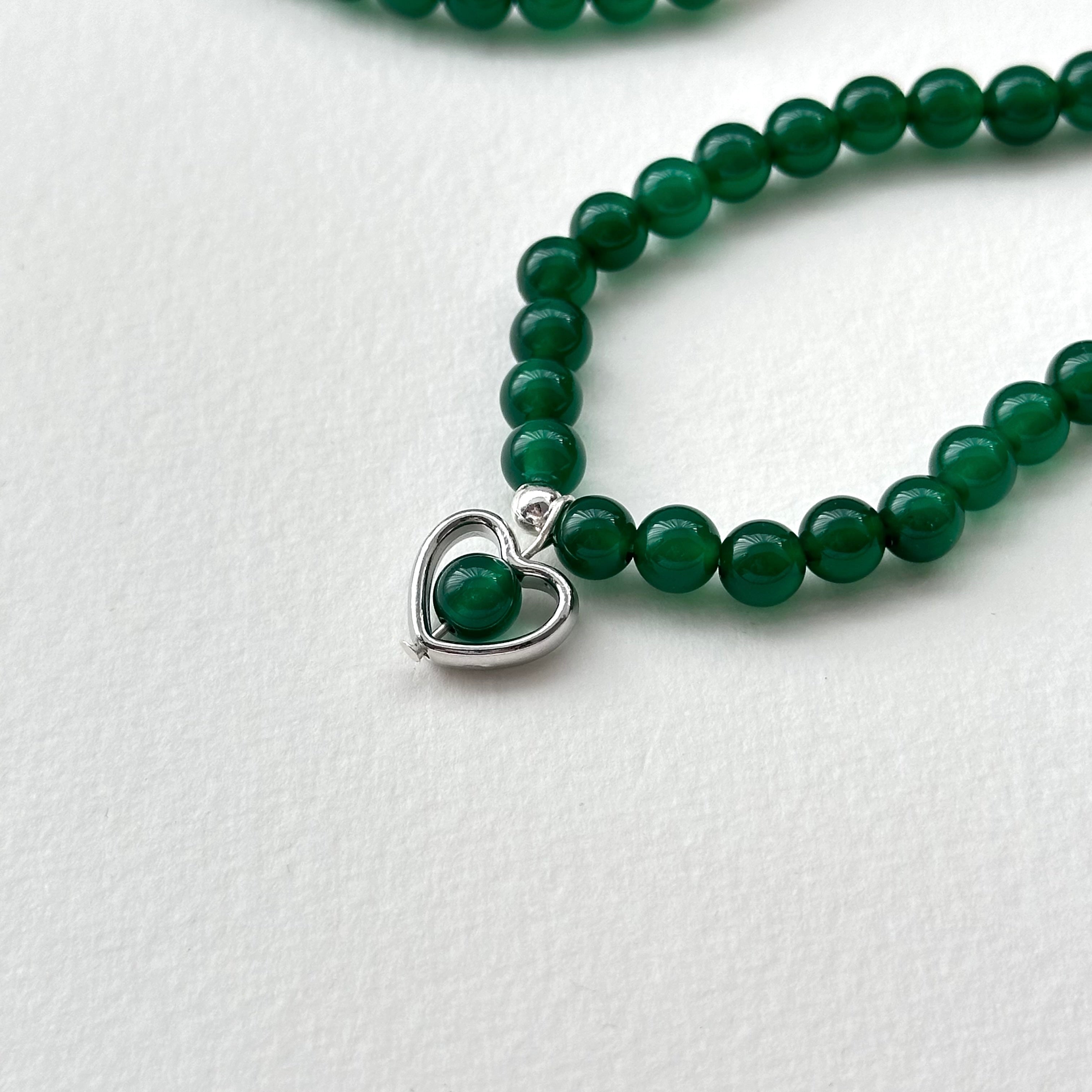 BS102 [Three Rings • Forest Guardian] Green Agate | Freshwater Pearl | Gold-plated Three-Circle Thin Bracelet Bracelet Can Be Used As Necklace