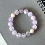 BS108 Lavender Amethyst | Freshwater Pearl Bracelet