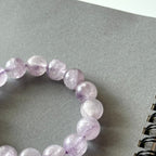 BS108 Lavender Amethyst | Freshwater Pearl Bracelet