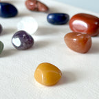 TS5【水晶滾石】七脈輪滾石