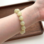 BS125 [Taurus Guardian Stone] Green Stone 18k Gold-plated Bracelet