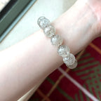 B90 紅髮白超級七純珠手鏈手串