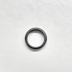 R26 鐵石介指戒指 (可配925銀頸鏈項鏈）