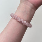 B70 粉晶泡泡純珠手鏈手串