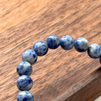 BS154 [Clarify Yourself] Blue Stone Simple Gold-plated Bracelet
