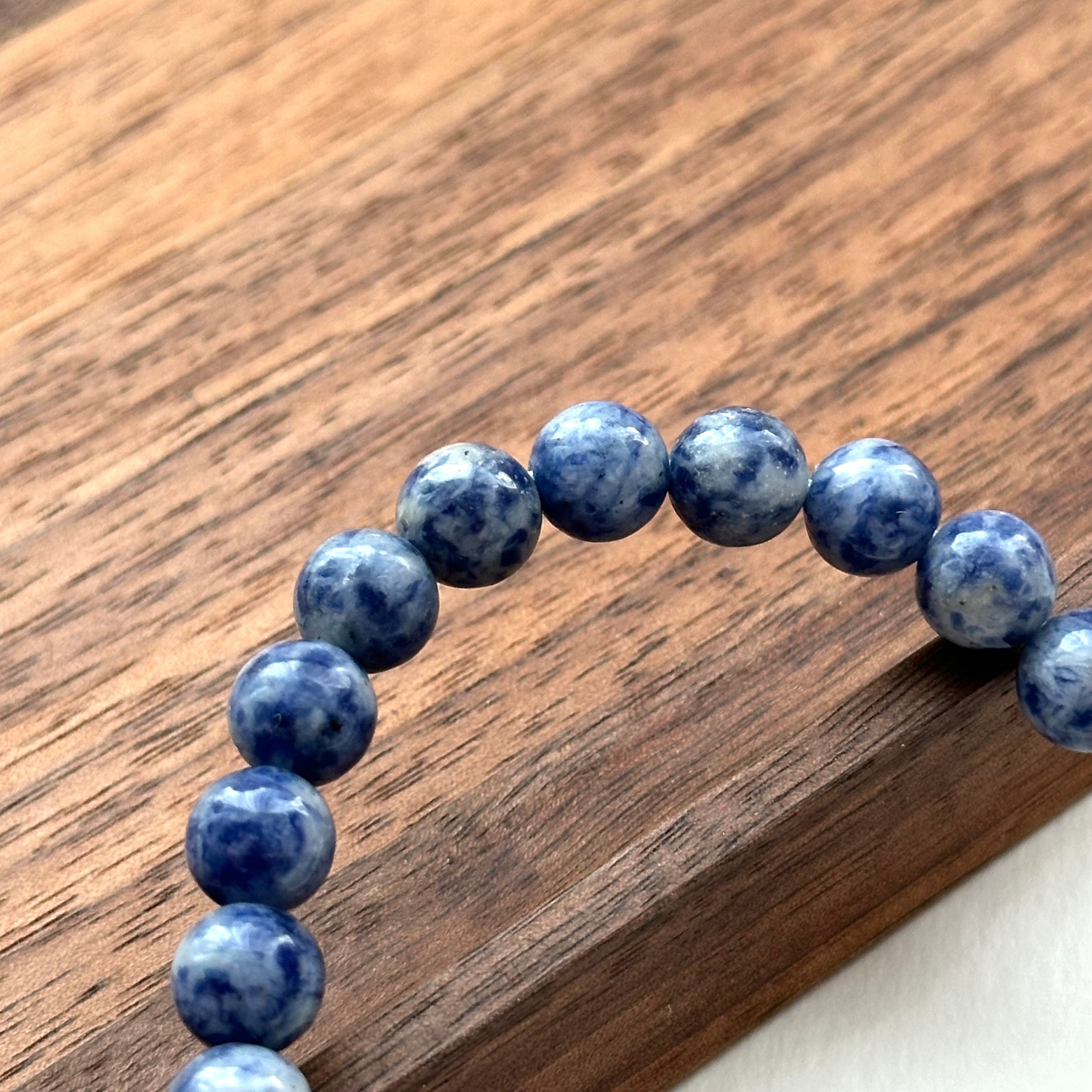 BS155 [Clarify Yourself] Blue Stone Ring Gold-plated Bracelet