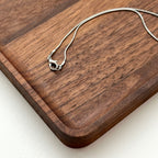 N27 [Cancer Leo | July] Rose Quartz Heart-Shaped Necklace